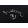 BURBERRY 哥特式徽標棉質短袖 (黑)_2