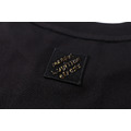 LOUIS VUITTON 裝飾標識特種刺繡圓領短袖 (黑)_5