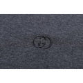 GUCCI 圓領雙G互扣刺繡針織短袖 (灰)_2