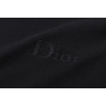 DIOR 棉質刺繡平紋短袖 (黑)_2
