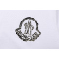 MONCLER 徽標膠漿印花舒適合身圓領短袖 (白)_2