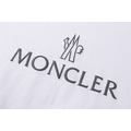 MONCLER 膠漿印花圖案圓領套頭短袖 (白)_2