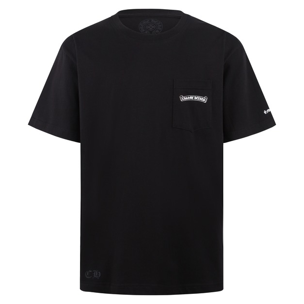 CHROME HEARTS 字母印花短袖 (黑)
