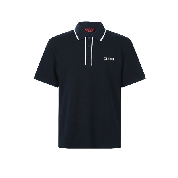 GUCCI飾繡花POLO衫