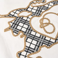 BURBERRY 後背戰馬格紋短袖 (白)_3