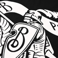 BURBERRY 戰馬大騎士馬術短袖 (黑)_2