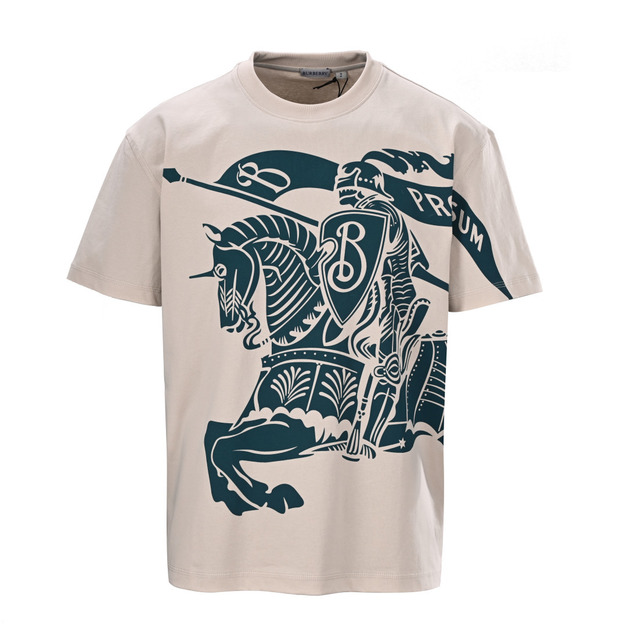 BURBERRY 戰馬大騎士馬術短袖 (卡其)