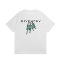 GIVENCHY 經典鎖頭印花短袖 (白)