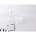 GIVENCHY 經典鎖頭印花短袖 (白)_4