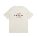 GIVENCHY 字母圖案印花短袖 (米白)