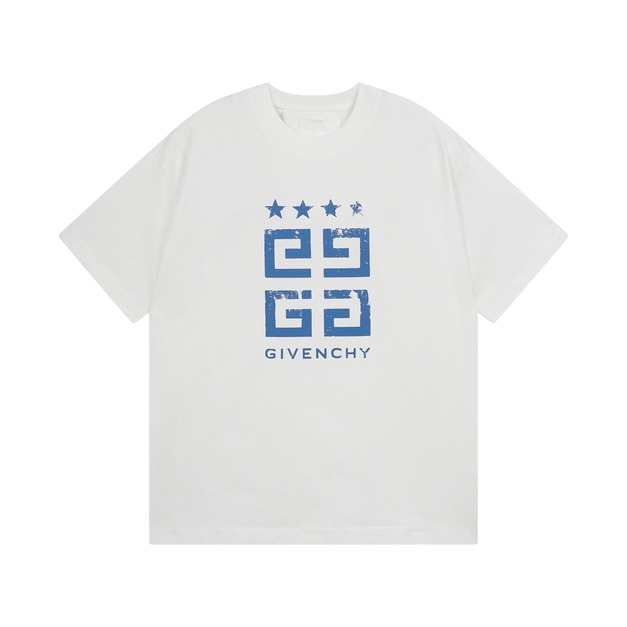 GIVENCHY 經典4G印花短袖 (白)