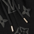 LOUIS VUITTON 滿版浮雕老花短褲 (黑)_2