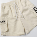 GIVENCHY 側邊大LOGO運動短褲 (杏色)_3