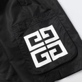 GIVENCHY 側邊大LOGO運動短褲 (黑)_1