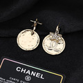 CHANEL 星星圓盤雙C耳環_2