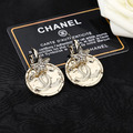 CHANEL 星星圓盤雙C耳環_1