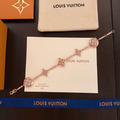 LOUIS VUITTON 多花滿鑽手鍊 (玫瑰金)_1