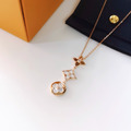 LOUIS VUITTON Diamond Blossom系列 三花項鍊_3