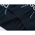 GUCCI 雙G針織毛衣Polo短袖 (深藍)_5