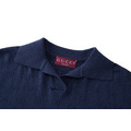 GUCCI 鏤空雙G提花針織Polo衫_3