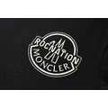 MONCLER 矽膠燙圖標識短袖（黑色）_2