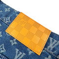 LOUIS VUITTON 滿印老花牛仔短褲_8