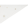 LOUIS VUITTON 花卉燙鑽毛織短袖（白色）_5