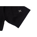 LOUIS VUITTON 花卉燙鑽毛織短袖（黑色）_5