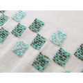 LOUIS VUITTON 重工釘珠棋盤格刺繡針織短袖_3