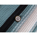 LOUIS VUITTON 拼色條紋刺繡針織襯衫_6