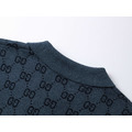 GUCCI 漸層翻領針織Polo短袖_8