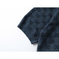 GUCCI 漸層翻領針織Polo短袖_5