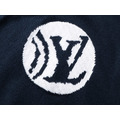 LOUIS VUITTON X Nigo聯名刺繡圖案針織毛衣短袖棒球襯衫_2