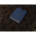 LOUIS VUITTON 字母暗紋提花漸層針織短袖 （棕色）_7