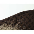 LOUIS VUITTON 字母暗紋提花漸層針織短袖 （棕色）_4