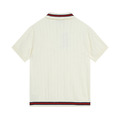 GUCCI 胸前口袋條紋針織POLO_1