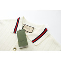 GUCCI 胸前口袋條紋針織POLO_2