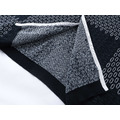 LOUIS VUITTON DAMIER提花針織短袖襯衫 (深藍)_6