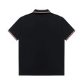 PRADA 經典撞色滾邊Polo衫 (黑)_1
