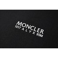 MONCLER 淡墨印花標識短袖 (黑)_3