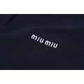 MIU MIU 珠地布平紋針織POLO衫_2