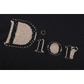 DIOR 棉質平紋針織短袖 (黑)_2