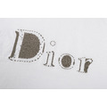 DIOR 棉質平紋針織短袖 (白)_2