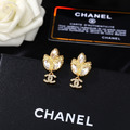 CHANEL 金葉子耳環_1