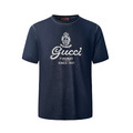Gucci 嵌花針織短袖(深海藍)