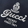 Gucci 嵌花針織短袖(深海藍)_2