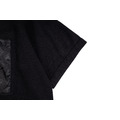 LOUIS VUITTON 尼龍拼接老花口袋毛織短袖(黑色)_5