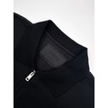 Prada 三角標拉鍊Polo衫 (黑)_3