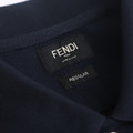 FENDI 雙F繡花POLO衫 (黑)_4