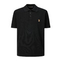LOUIS VUITTON 皮標刺繡標識針織POLO
